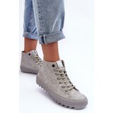 Big Star Women's Sneakers High Warm Grey | ePonuda.com
