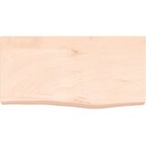  Zidna polica 60x30x(2-6) cm neobrađena masivna hrastovina | shoptok.hr