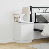  Noćni ormar 2 pcs Bijelo 39 x 34,5 x 50 cm Konstruirano drvo | shoptok.hr