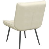 vidaXL Relaksacijski stol Cream 64x74x84 cm Velvet | Shoptok.si