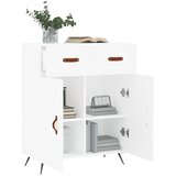  Komoda bijela 69,5x34x90 cm od konstruiranog drva | shoptok.hr