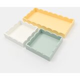 Sinsay Set dekorativnih pladnjeva s valovitim rubom 3 pack | shoptok.hr