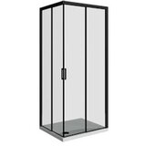 Tuš kabina 90x90x185 KTK crni profil SHOWERLUX | Eponuda.ba