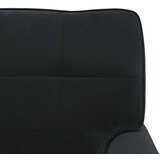 Ležaljka s jastukom Crna 91 x 157 x 91 cm Baršun | shoptok.hr