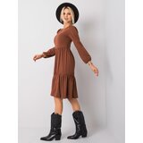 RUE PARIS Dress-RV-SK-5832.18X-brown | shoptok.hr
