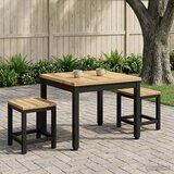  Stolić za kavu Bijela i crna 50 x 48,5 x 36 cm | shoptok.hr