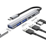 Sandberg USB-C v 3xUSB-A + 2xUSB-C SAVER varčno vozlišče | Shoptok.si