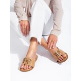 SHELOVET Classic women's black slippers Cijene