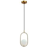  Cordel Viseća Lampa Brušeno Zlato 1x28W G9 ( 15034 ) | ePonuda.com