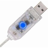 vidaXL Božično drevo med 240 LED Hladno belo 180 cm Akril | Shoptok.si