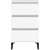  Nočna omarica bela 40x35x70 cm inženirski les, (20730570) | Shoptok.si