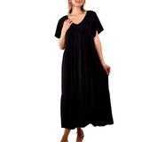 Gemre Black loose-fit maxi dress Mamelia | shoptok.hr