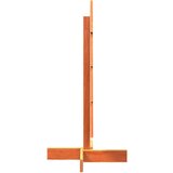  Drveno ukrasno božićno drvce voštano smeđi 80 cm od borovine | shoptok.hr