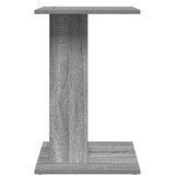  Stranska miza Siva Sonoma 45 x 40 x 62,5 cm Konstruiran les, (5000201980) | Shoptok.si