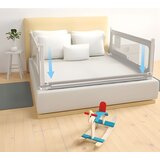 ECO TOYS Nastavljiva varnostna ograja za posteljo Ruhhy, dolžina 200cm, (5000289786) | Shoptok.si