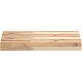  Plutajuća polica 40x30x4 cm Neobrađeno puno drvo akacije | shoptok.hr