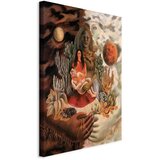  Slika - Frida Kahlo – The Love Embrace of the Universe the Earth (Mexico) Myself Diego and Señor Xolotl 60x90 Na talijanskom | shoptok.hr