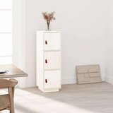  Visoka omarica 34x40x108,5 cm trdna borovina, (20654724) | Shoptok.si