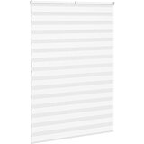 vidaXL Zebra senčilo bela 165x200 cm tkanina širina 160,9cm poliester | Shoptok.si