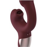 Magic Motion Magic Ponder - 2v1 vibrator z ramenskim stimulatorjem (bordo) | Shoptok.si