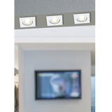 Eglo LED vgradna svetilka Saliceto (Topla bela, Bela, 8,8 x 8,8 x 4,2 cm) | Shoptok.si