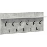  Vješalica za kapute na zidu Betonski sivi 100 x 40 x 12 cm | shoptok.hr