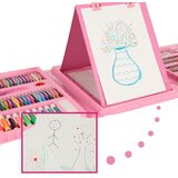  set za slikanje u koferu 208 elemenata rozi | shoptok.hr