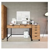 Hanah home atlas 1600-59 atlantic pine study desk | ePonuda.com