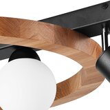  Plafonski spot OTIS 3xG9/5W/230V + 1xE27/15W/230V hrast | Eponuda.com