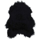  Prevleka za stol iz islandske ovčje kože črna 70x110 cm, (20707405) | Shoptok.si
