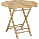  Stol za vrt Prirodna 80 x 70 cm Bambus | shoptok.hr