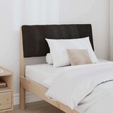  Tapecirani uzglavlje Crna 75 cm Čvrsto borovo drvo | shoptok.hr