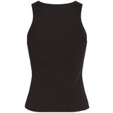 Calvin Klein Jeans Top črna / bela | Shoptok.si