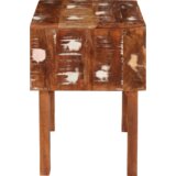 vidaXL Konačni stolovi Šareni 40 x 32 x 46 cm masivno obnovljeno drvo | shoptok.hr