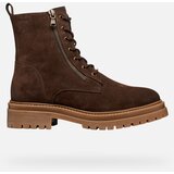 Geox Brown women's ankle boots Iridea - Women's | Shoptok.si