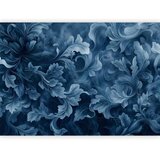  Foto tapeta - Abstract Ornaments: Dark Blue Victorian Leaves 450x315 Premium | shoptok.hr