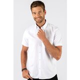 Tudors muška košulja kratkih rukava classic fit - comfort fit bela cene