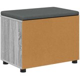  Klupa za hodnik s jastukom Sivi Sonoma 60 x 38 x 46 cm | Eponuda.ba