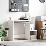  Stol s ladicama Bijelo 106 x 41 x 88.5 cm Konstruirano drvo | shoptok.hr