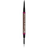 NYX Professional Makeup Blade & Shade svinčnik za obrvi s krtačko odtenek 09 Brunette g Cene