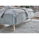 Meise Möbel Svijetlo plavi tapecirani bračni krevet bez podnice 160x200 cm Mattis – | shoptok.hr