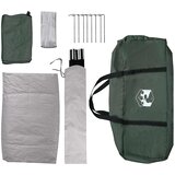 Kamping šator s krovom Maslinasto zelena 335 x 275 x 180 cm | Eponuda.com