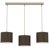  Luster na kablu ARDEN 3xE27/15W/230V bež/braon Cene
