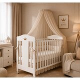 Kina King krevetac za bebe 60x120cm Beli Cene