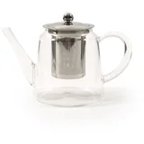 Mhome čajnik s filtrom 900ml / borosilikatno steklo, inox, (20455623)