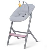 Kinderkraft hranilica LIVY roza + njihaljka CALMEE, siva | shoptok.hr