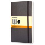 Moleskine Notes LG, Linije i prazne, Mek povez, 192 strane, Crni Cene