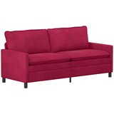 SOFA Vinska crvena 196 x 81 x 87,5 cm Baršun | shoptok.hr