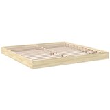  The Living Store Posteljni okvir sonoma hrast 180x200 cm inženirski les - Posteljni Okvir, (21445845) | Shoptok.si