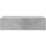 TV ormarić s LED svjetlima siva boja betona 60 x 35 x 15,5 cm | shoptok.hr